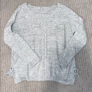 BOGO💕 Freshman Gray Knit Sweater